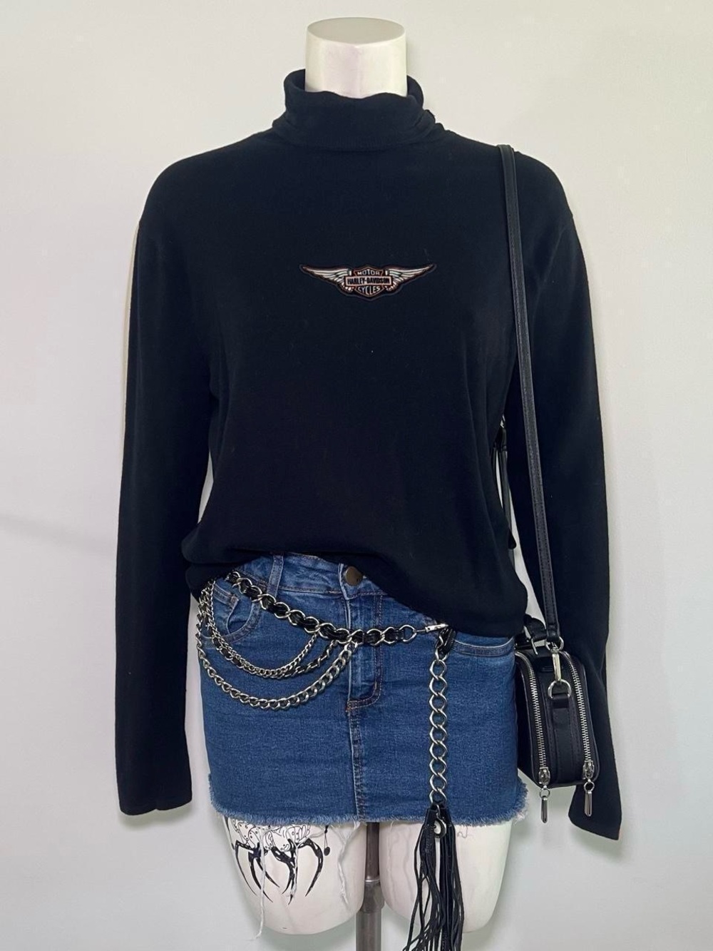 Vintage Harley-Davidson Turtleneck